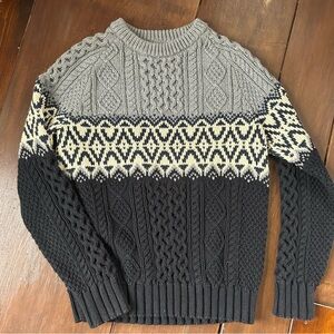 Cable knit hottie Fisherman’s Sweater